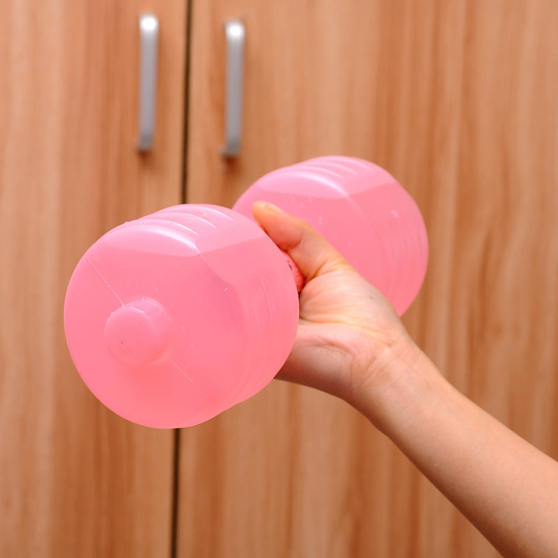 Body Building Water Dumbbell Weight Slimming Fitness Gym Equipment