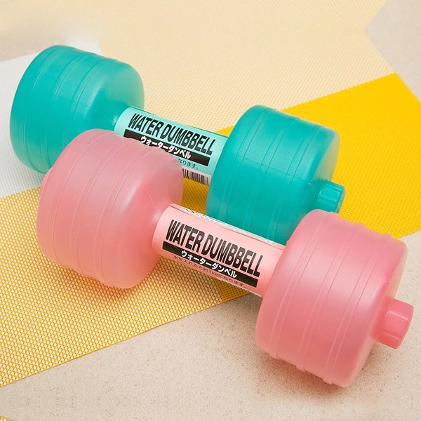 Body Building Water Dumbbell Weight Slimming Fitness Gym Equipment